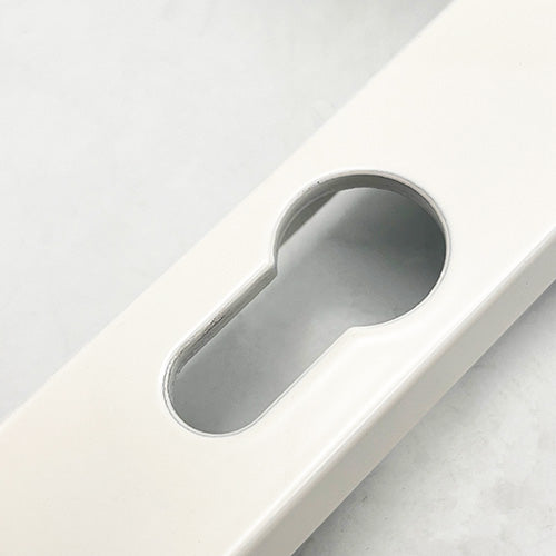 Asgard Lever Moveable Pad UPVC Multipoint Door Handles - 92mm/70mm PZ Unsprung 205mm Screw Centres