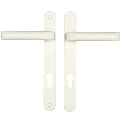 Lever UPVC Multipoint Door Handles - 92mm PZ Unsprung 203mm Screw Centres