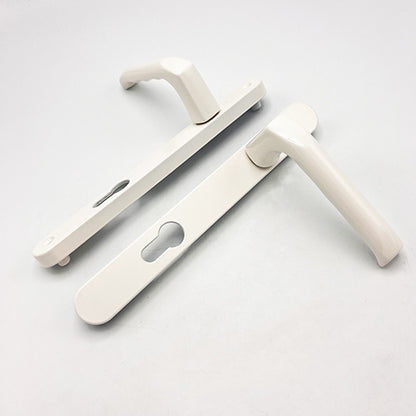 Lever UPVC Multipoint Door Handles - 92mm PZ Unsprung 203mm Screw Centres