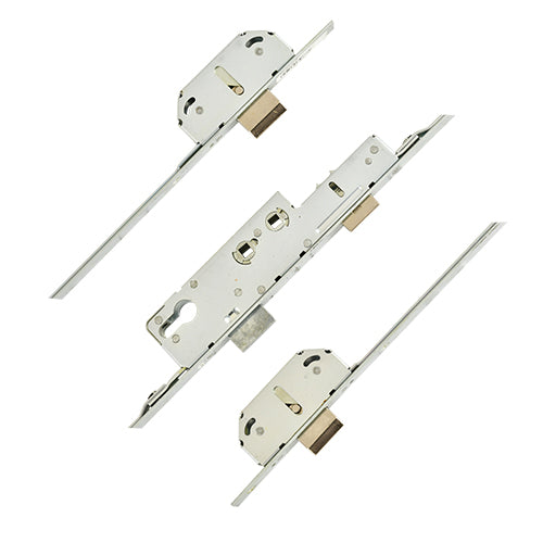 Pioneer 3 Deadbolt Double Spindle Multipoint Door Lock - Caravan Lock