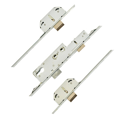 Pioneer 3 Deadbolt Double Spindle Multipoint Door Lock - Caravan Lock