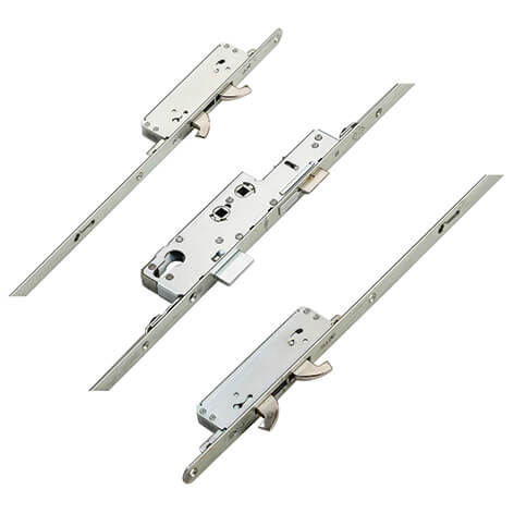 Timber/Composite Affinity Bastion Latch Deadbolt 4 Hooks Double Spindle Multipoint Door Lock