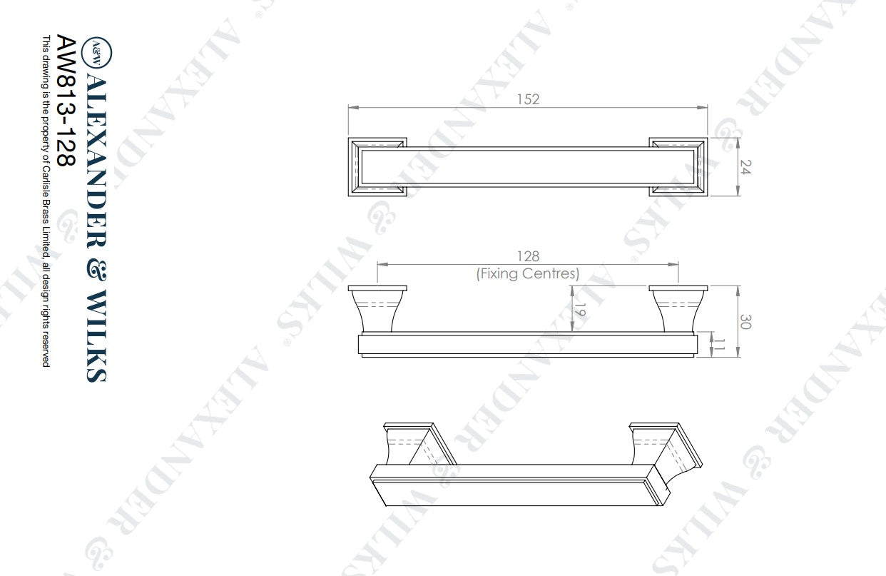 Jesper Square Cupboard Pull Handle