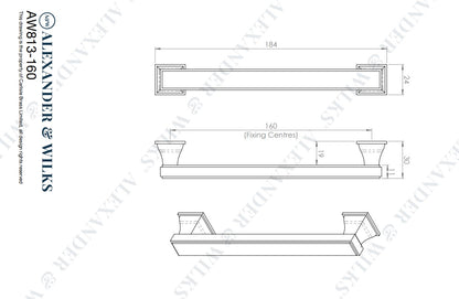 Jesper Square Cupboard Pull Handle