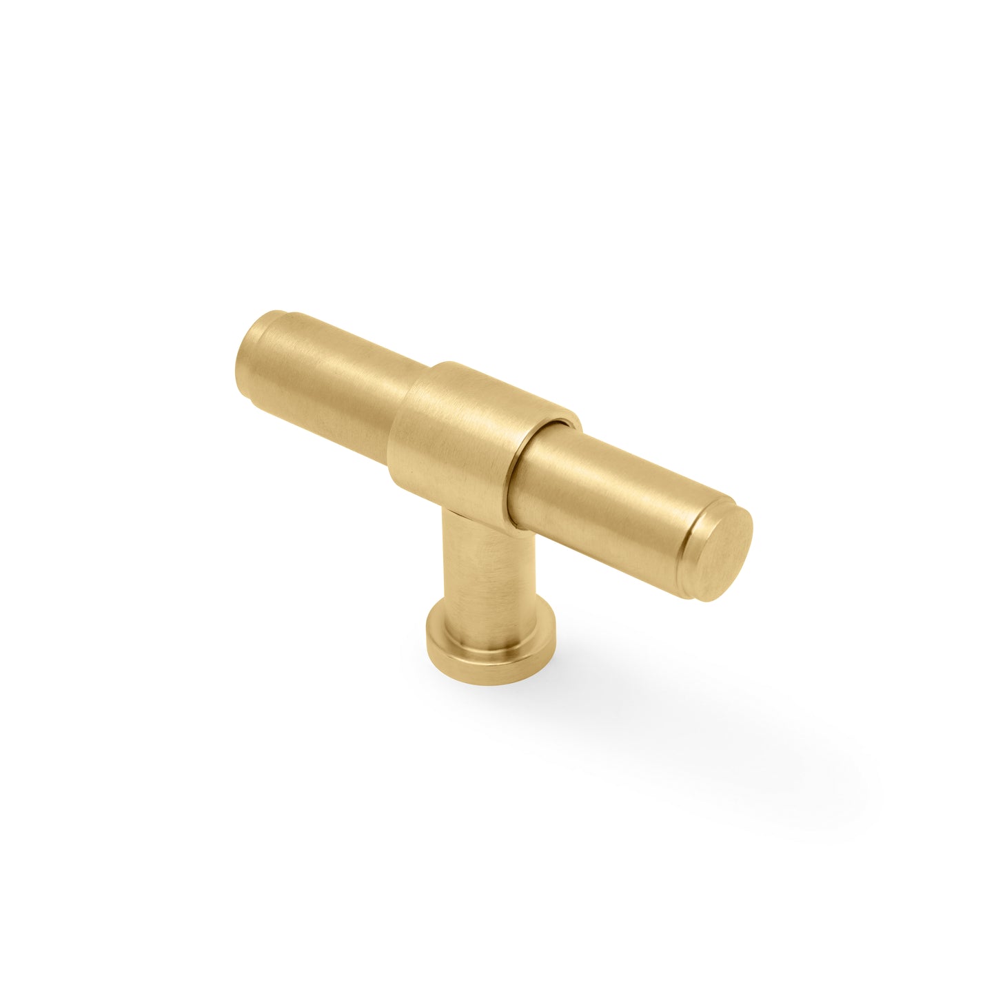 Kingston Plain T-Bar Cupboard Knob 80mm Length