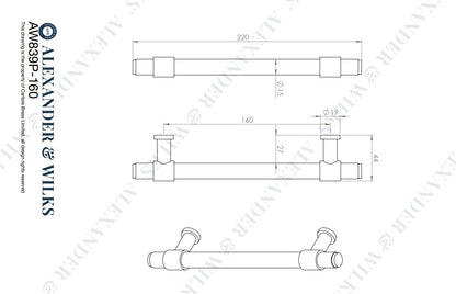 Kingston Plain Pull Handle