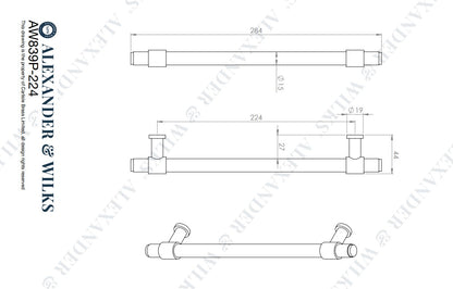 Kingston Plain Pull Handle