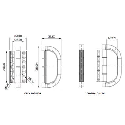 Hinge with Pull Handle