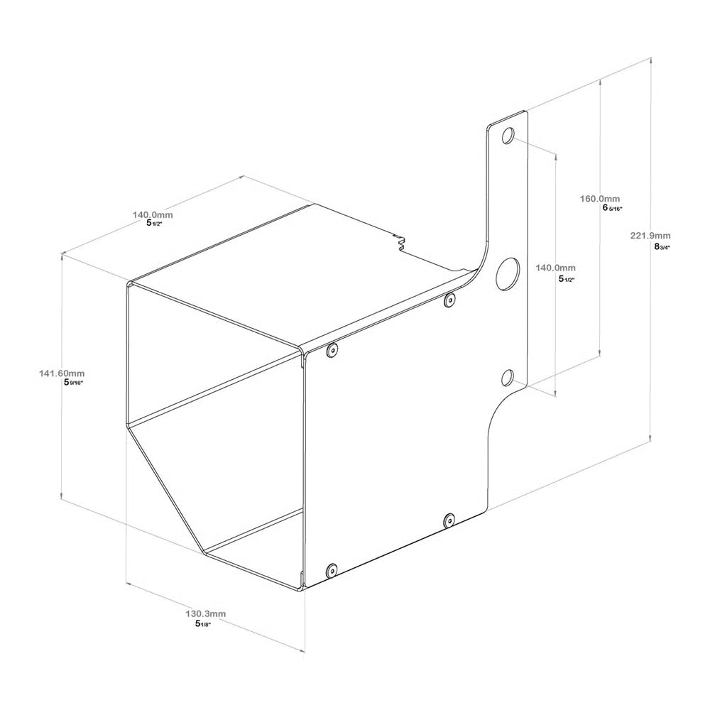BQSL Superlock Delta Handle Security Shroud (LEAD TIME: 2-3 DAYS)