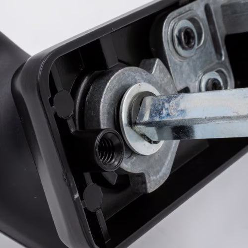 Garage Door Handle - Round Core - Replaces Euro cylinder version - Rear Fix