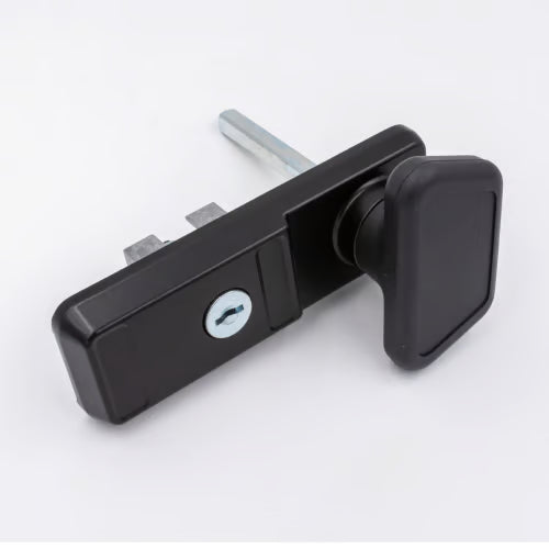Garage Door Handle - Round Core - Replaces Euro cylinder version - Rear Fix