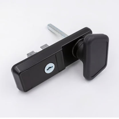 Garage Door Handle - Round Core - Replaces Euro cylinder version - Rear Fix