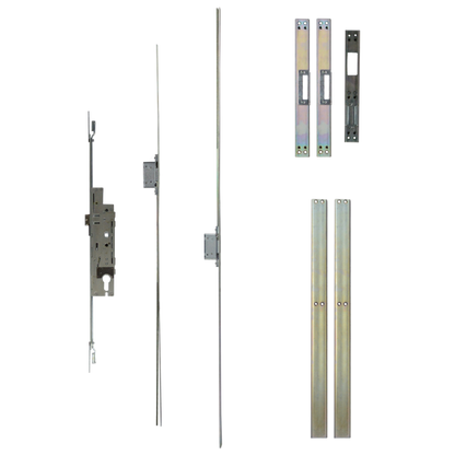 Basics UPVC Repair Lock Single Spindle Latch & Hookbolt
