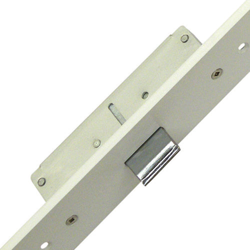 Crimebeater Latch 3 Deadbolts Flat 44mm White Faceplate Double Spindle Multipoint Door Lock