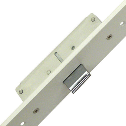 Crimebeater Latch 3 Deadbolts Flat 44mm White Faceplate Double Spindle Multipoint Door Lock