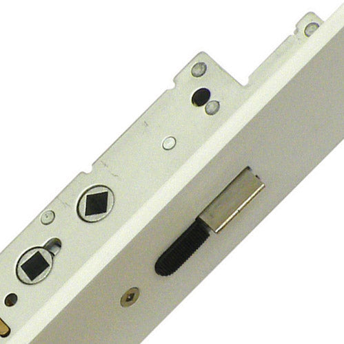 Crimebeater Latch 3 Deadbolts Flat 44mm White Faceplate Double Spindle Multipoint Door Lock