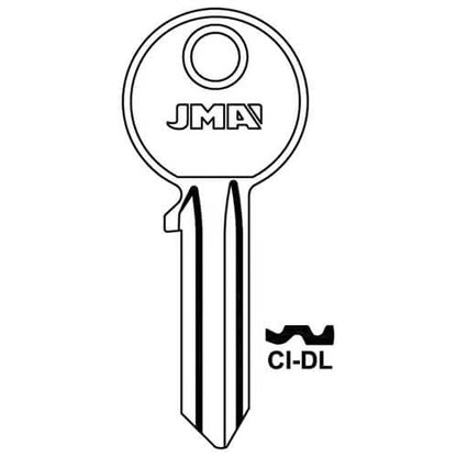 CI-DL Cylinder Key Blank