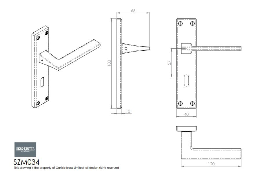 Zone Lever on Backplate