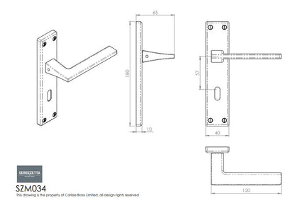 Zone Lever on Backplate