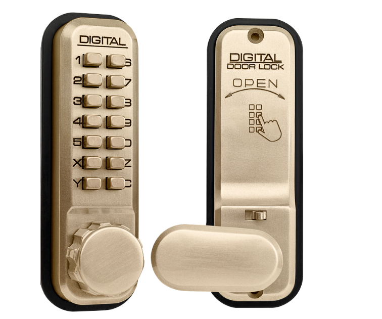 2435 Series Digital Lock With Holdback