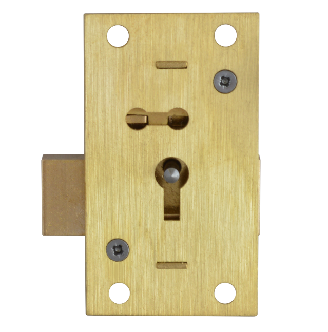 51 2 & 4 Lever Straight Cupboard Lock