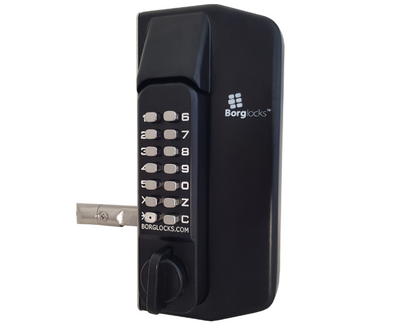 BL3130 ECP Knob Operated Marine Grade Metal Gate Double Digital Lock