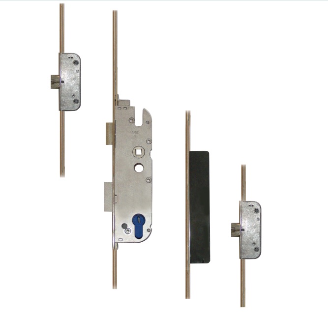 Electronic Latch & Deadbolt - 2 Deadbolt