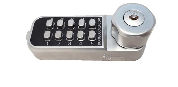 BL1716 Horizontal Mini Cabinet Lock Easicode Pro c/w Cam And Key Override