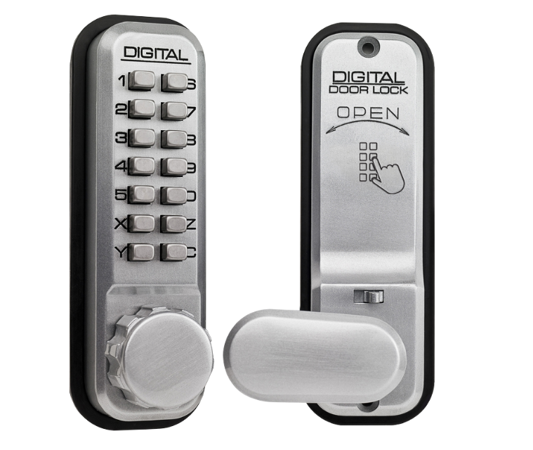2435 Series Digital Lock With Holdback