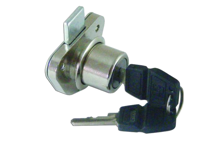 Deadbolt Furniture Lock Half Moon Plate