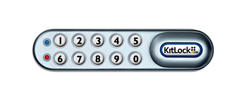 KL1000 Horizontal Battery Operated Digital Cabinet Lock
