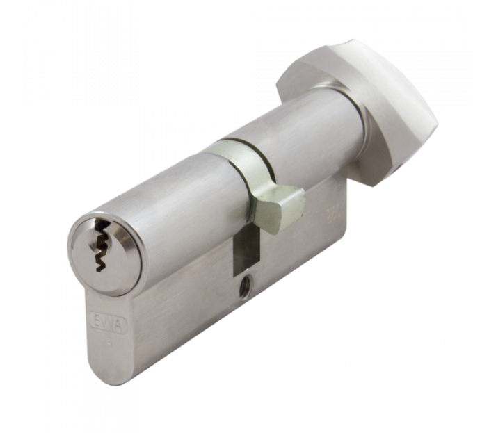 EPS KDZ Key & Turn Euro Cylinder 1 Bitted