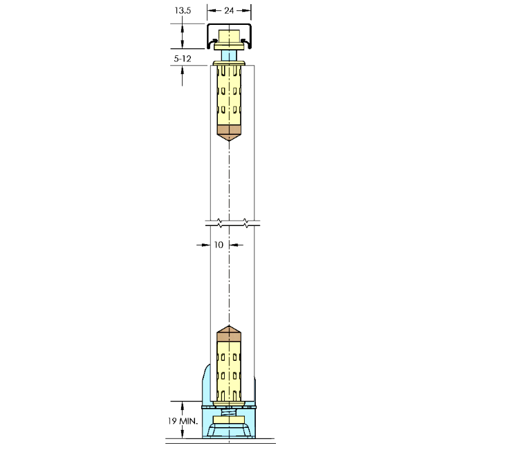 Sliding Door Gear Bifold