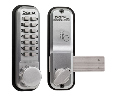 2200 Series Digital Lock With Rim Dead Bolt