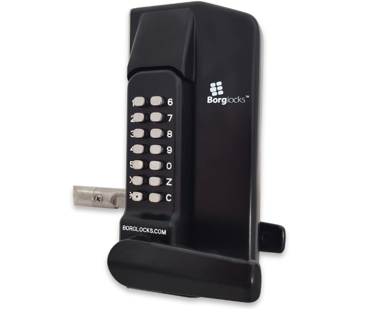 BL3400 ECP Lever Operated Marine Grade Metal Gate Single Digital Lock