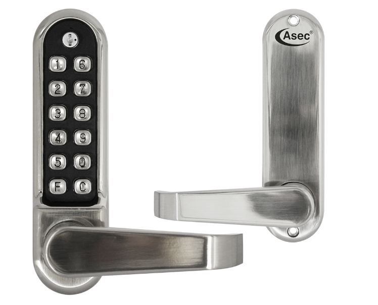 AS4300 Series Lever Operated Easy Code Change Digital Lock With Optional Free Passage No Latch