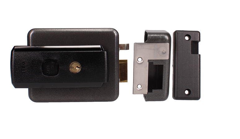 Serie 5 Electric Rim Lock 51N External Opening With Reversible Latch