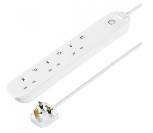 13A Smart Extension Lead With 3 Sockets