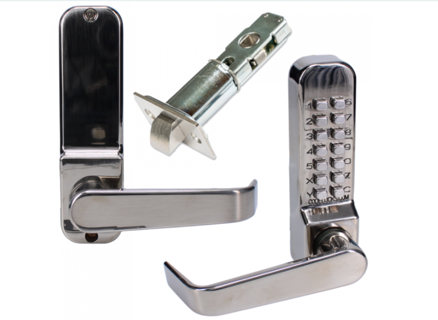 CL0440 / CL0445 Stainless Steel Digital Gate Lock With Adjustable Latch