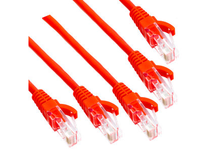 MARKETING RJ45 CAT6e Patch Lead 5 Pack