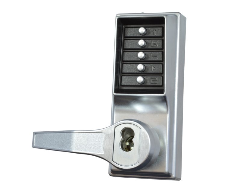 LP1000 Series Front Only Digital Lock To Suit Panic Latch With Key Override