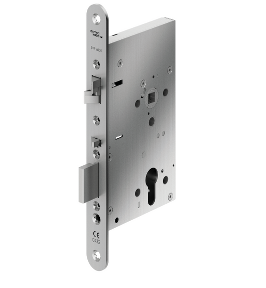 Fire Rated Electric Lock SVP6277 12/24V DC FL/FU Outwards DIN Left / Inwards DIN Right
