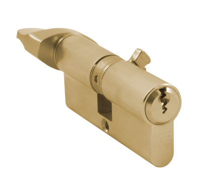 EPSnp S363KZ Euro Key & Turn Cylinder To Suit Banham Mortice Locks 1 Bitted