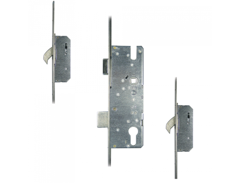 Trulock+ Pyro Lever Operated Latch & Deadbolt Split Spindle 20mm Radius - 2 Hook