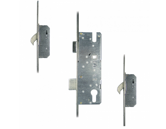 Trulock+ Pyro Lever Operated Latch & Deadbolt Split Spindle 20mm Radius - 2 Hook