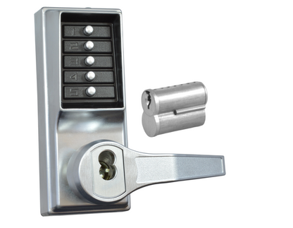 LP1000 Series Front Only Digital Lock To Suit Panic Latch With Key Override