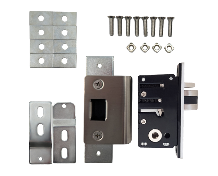 S203 Aluminium Latch 28mm Backset To Suit BL2000/BL4400 Series