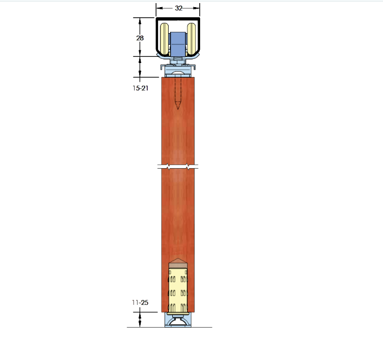 Sliding Multifold Door Gear