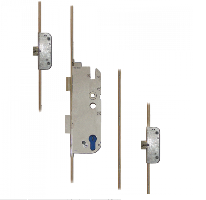 Secury Auto A2 1050 Multipoint Lock - 2 Deadlocks