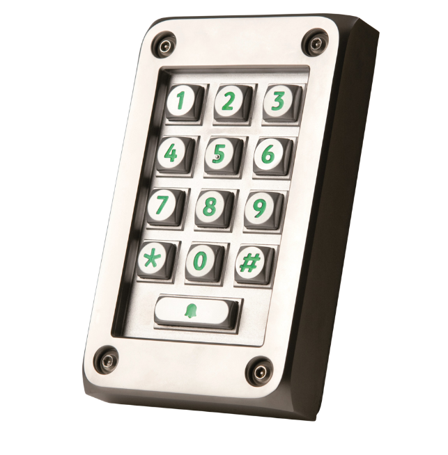 521-836 Compact Vandal Resistant Keypad